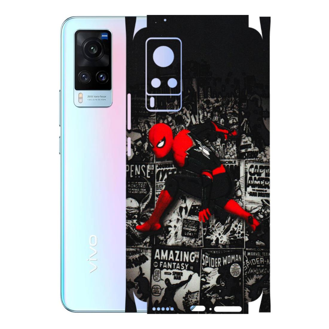 VIVO Z/V/X/T/U/S Series Phone Skins (All Models) - SpiderMan New - 3D Embossed Finish (L-162) Vivo X60