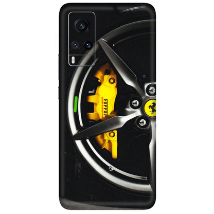 VIVO Z/V/X/T/U/S Series Phone Skins (All Models) - Ferrari Wheel Alloy - 3D Embossed Finish (L-173) Vivo X60