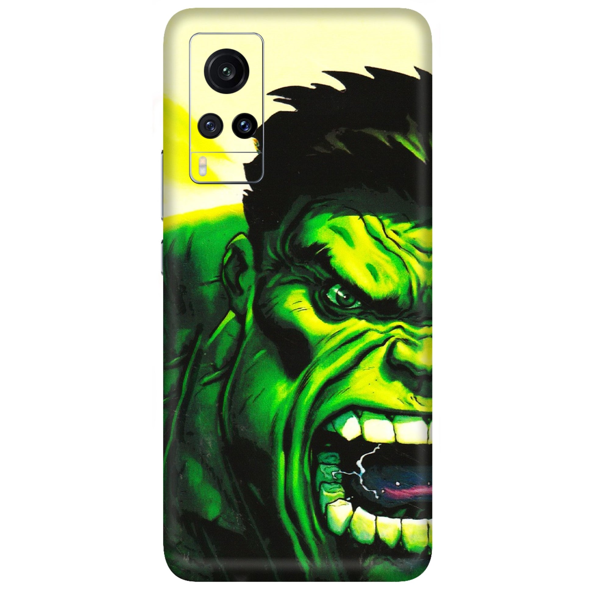 VIVO Z/V/X/T/U/S Series Phone Skins (All Models) - Hulk - 3D Embossed Finish (L-180) Vivo X60