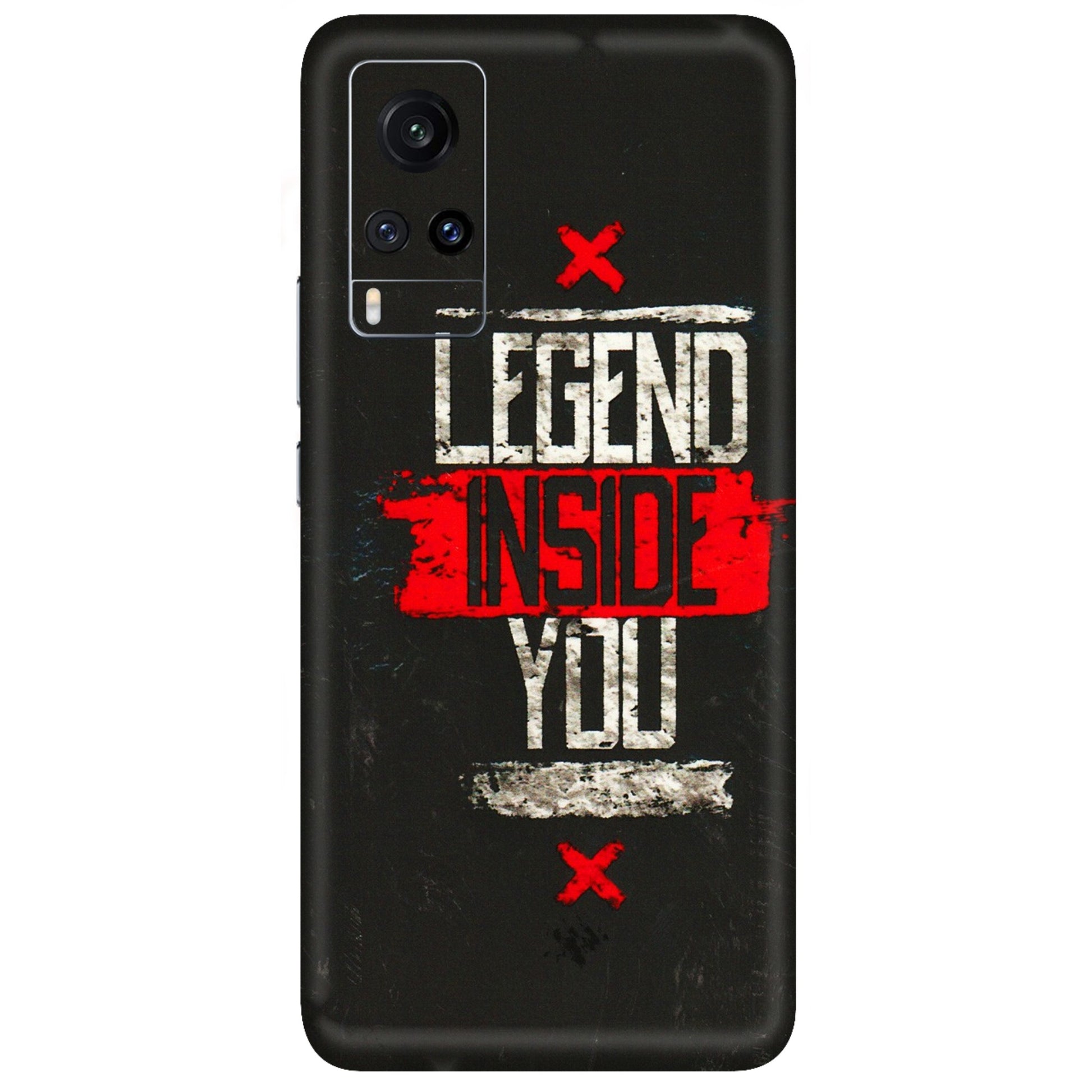 VIVO Z/V/X/T/U/S Series Phone Skins (All Models) - Legend Inside You - 3D Embossed Finish (L-186) Vivo X60