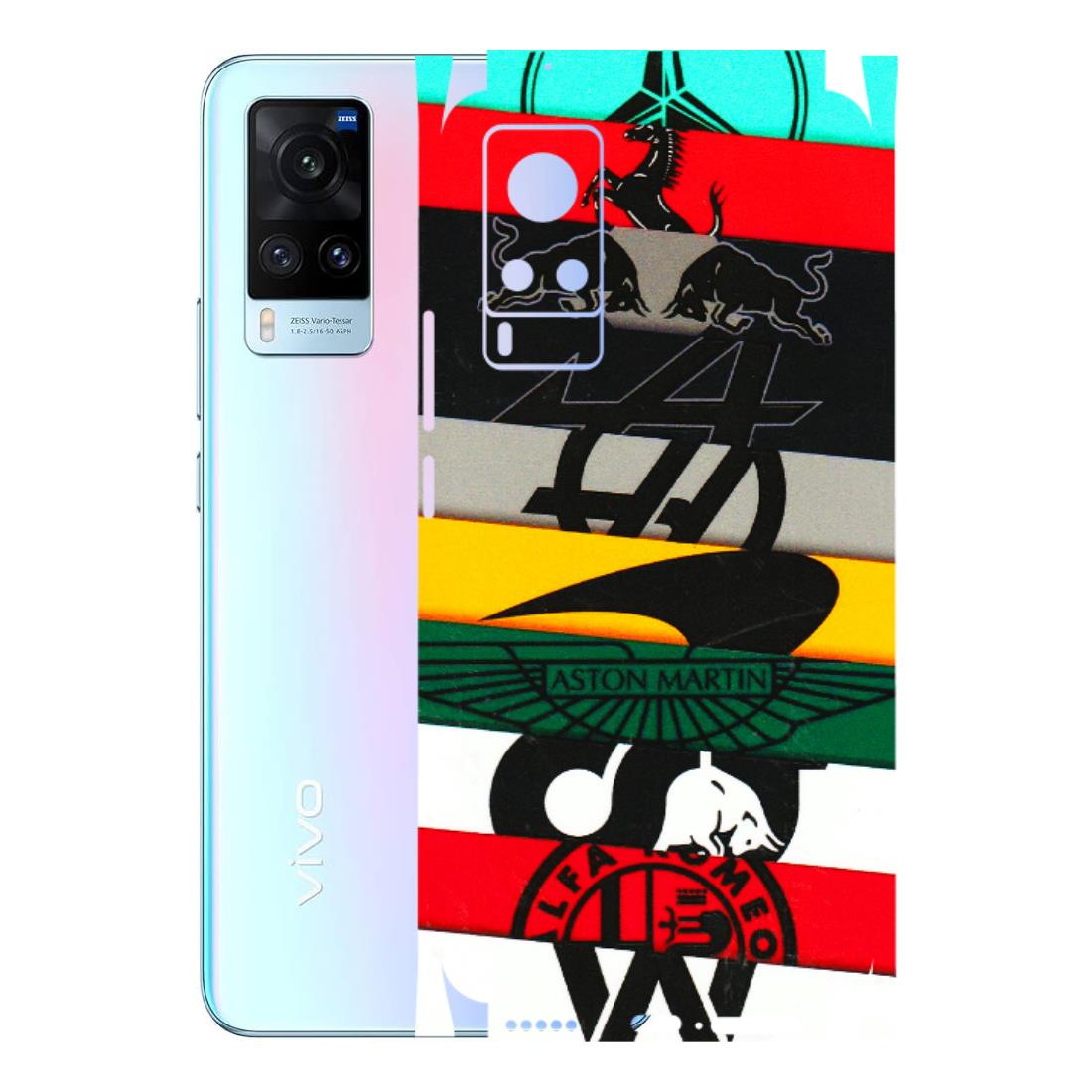 VIVO Z/V/X/T/U/S Series Phone Skins (All Models) - Multi Designer Brands - 3D Embossed Finish (L-187) Vivo X60