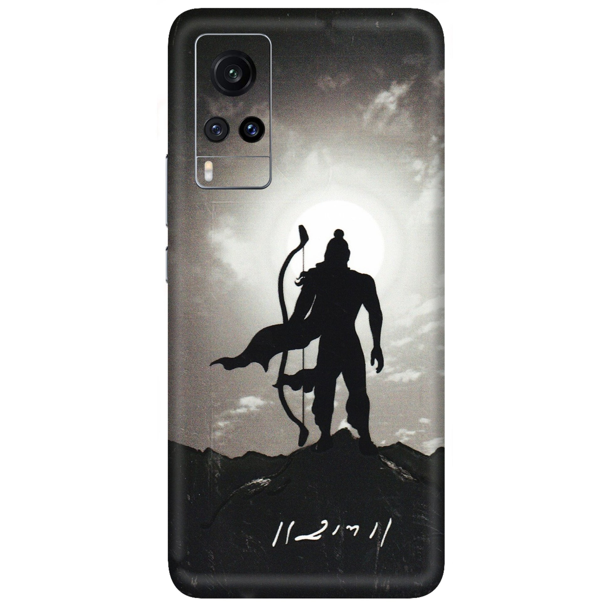 VIVO Z/V/X/T/U/S Series Phone Skins (All Models) - Jai Siya Ram - 3D Embossed Finish (L-200) Vivo X60