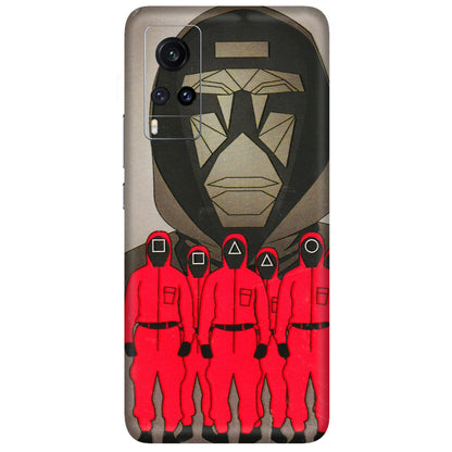 VIVO Z/V/X/T/U/S Series Phone Skins (All Models) - Squid Game Hero - 3D Embossed Finish (L-245) Vivo X60