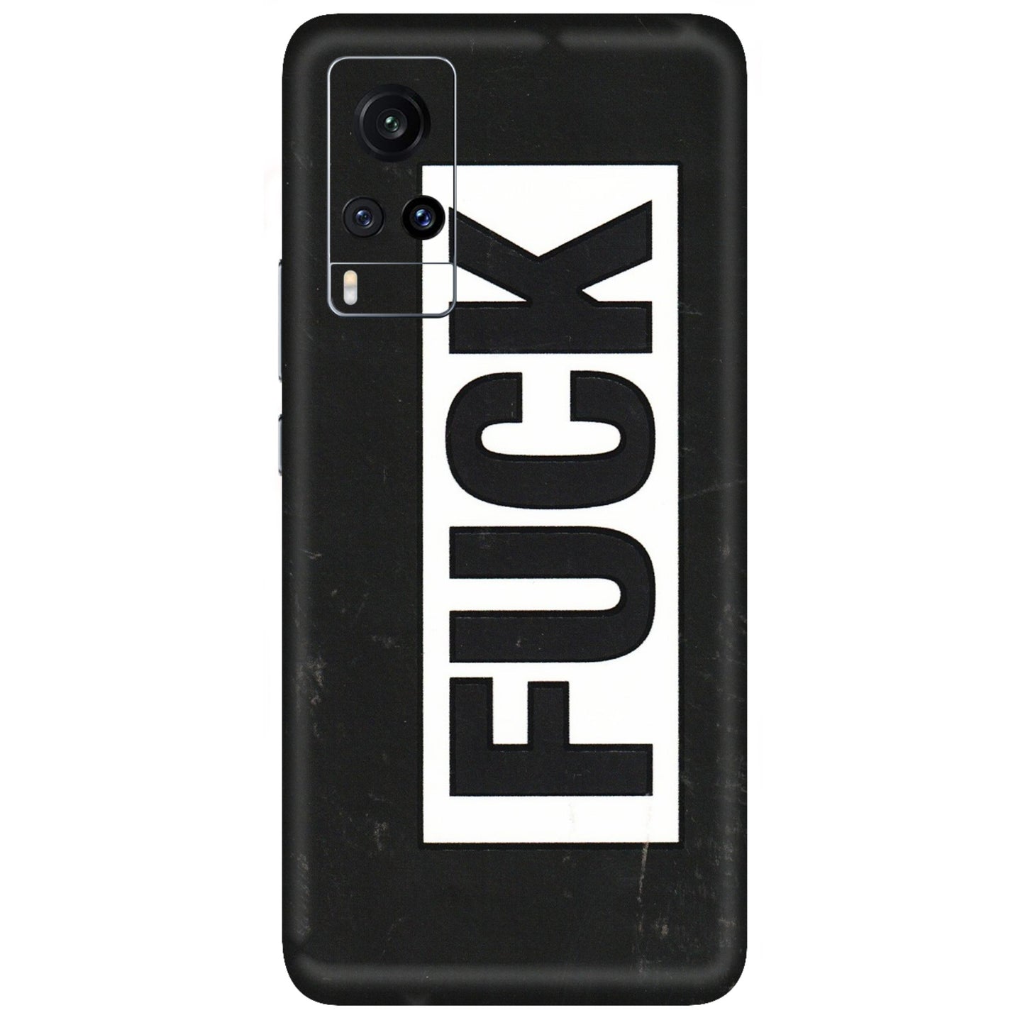 VIVO Z/V/X/T/U/S Series Phone Skins (All Models) - The F Word - 3D Embossed Finish (L-255) Vivo X60