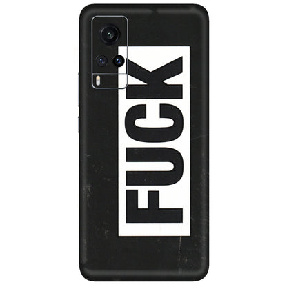 VIVO Z/V/X/T/U/S Series Phone Skins (All Models) - The F Word - 3D Embossed Finish (L-255) Vivo X60