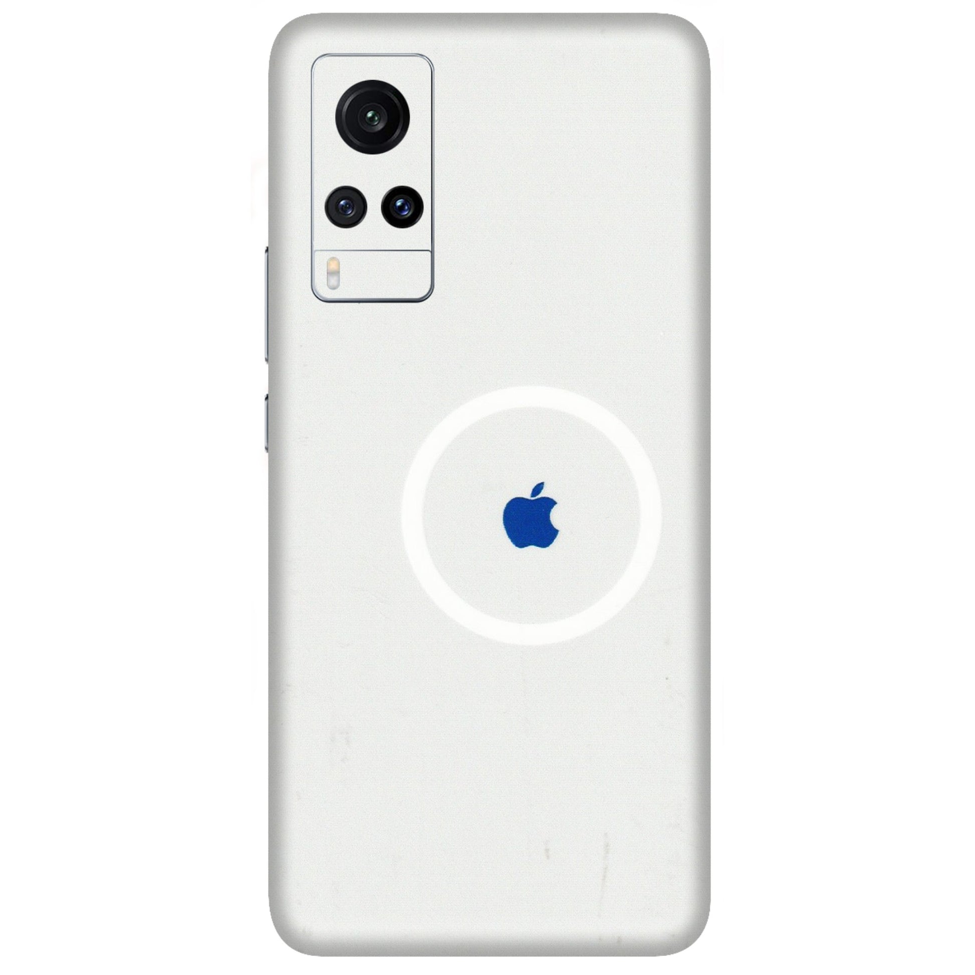 VIVO Z/V/X/T/U/S Series Phone Skins (All Models) - iPhone Magsafe Logo - 3D Embossed Finish (L-320) Vivo X60