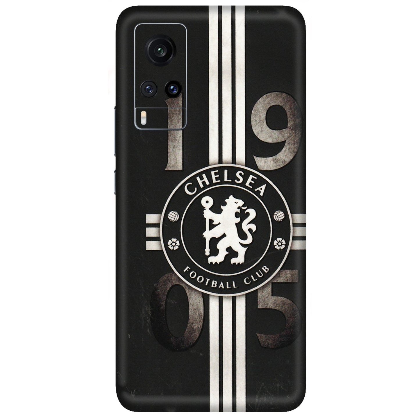VIVO Z/V/X/T/U/S Series Phone Skins (All Models) - Chelsea Fan Club - 3D Embossed Finish (L-36) Vivo X60