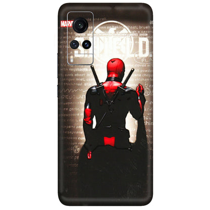 VIVO Z/V/X/T/U/S Series Phone Skins (All Models) - Deadpool - 3D Embossed Finish (L-56) Vivo X60