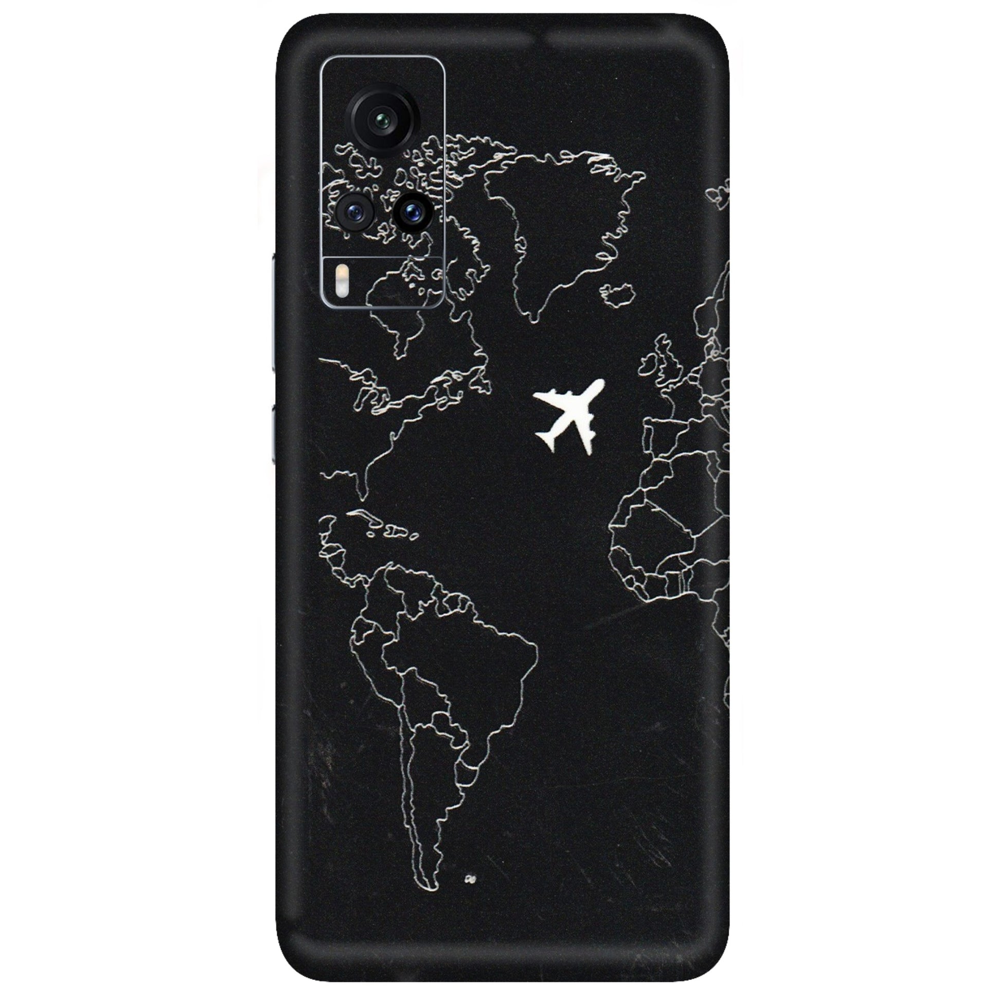 VIVO Z/V/X/T/U/S Series Phone Skins (All Models) - Never Ending Travel - 3D Embossed Finish (L-79) Vivo X60