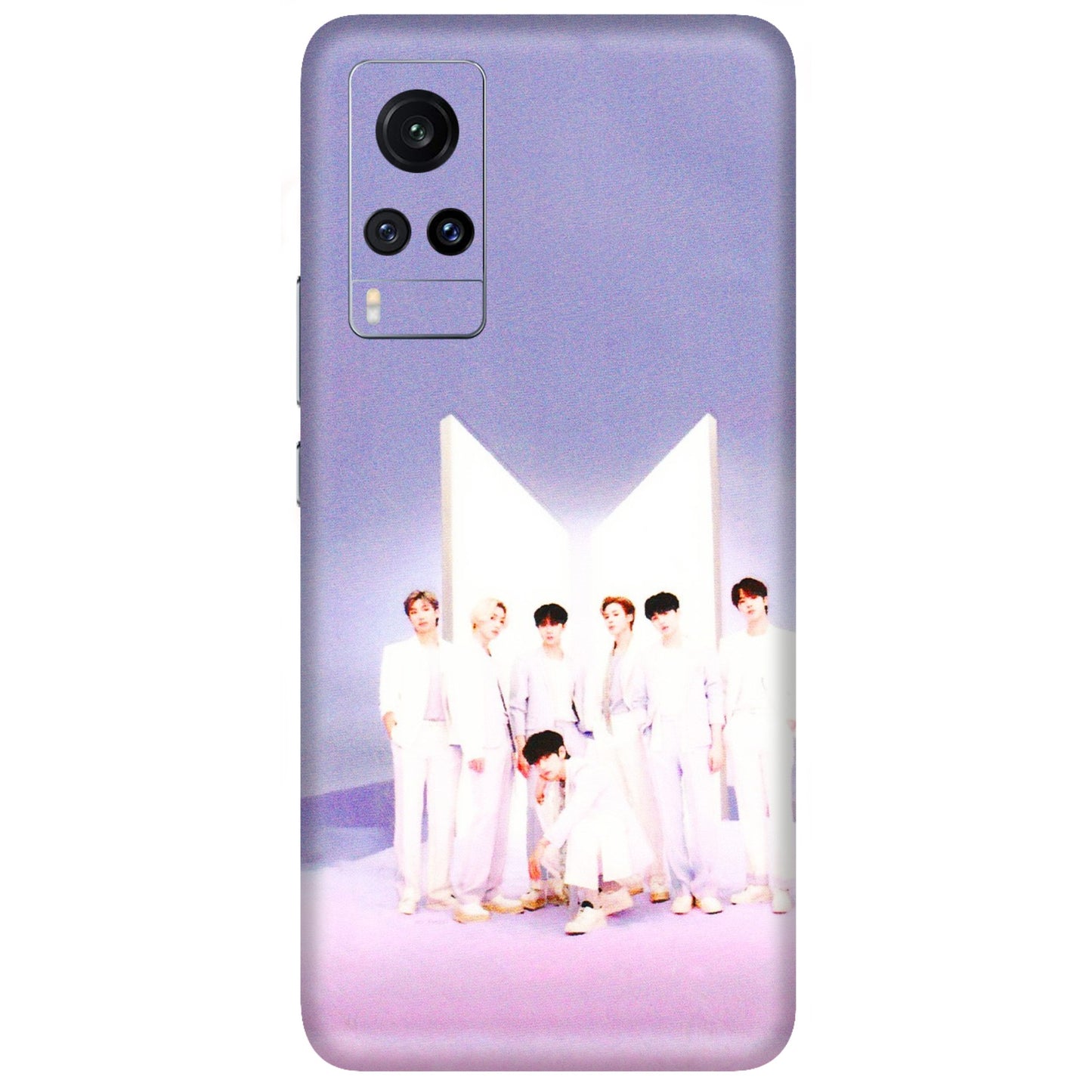 VIVO Z/V/X/T/U/S Series Phone Skins (All Models) - BTS - 3D Embossed Finish (L-94) Vivo X60