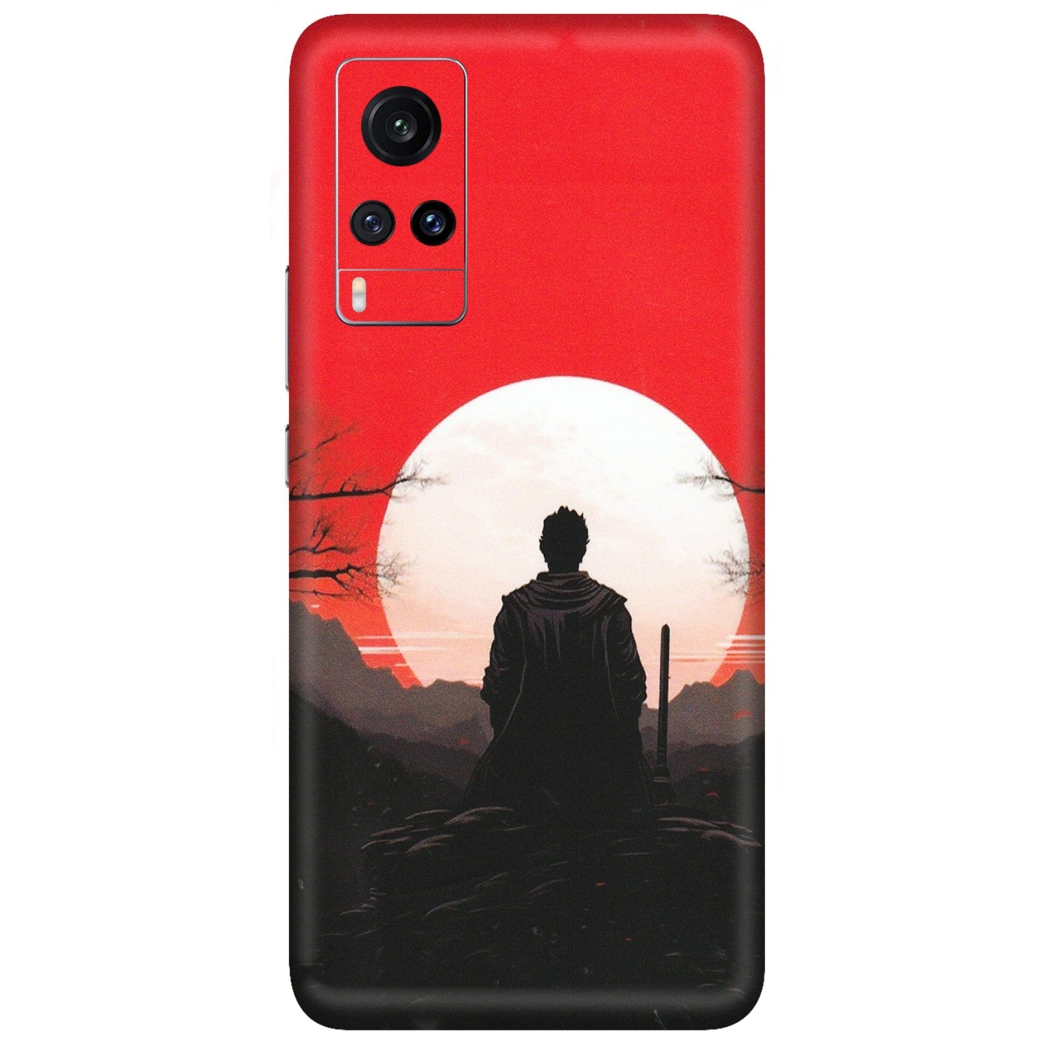 VIVO Z/V/X/T/U/S Series Phone Skins (All Models) - Samurai Anime - Matte Finish (M-141) Vivo X60