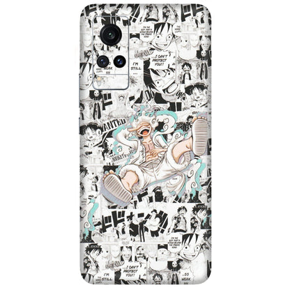 VIVO Z/V/X/T/U/S Series Phone Skins (All Models) - One Piece Comic - Matte Finish (M-168) Vivo X60