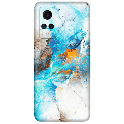 VIVO Z/V/X/T/U/S Series Phone Skins (All Models) - Blue Waves Abstract - Matte Finish (M-19) Vivo X60