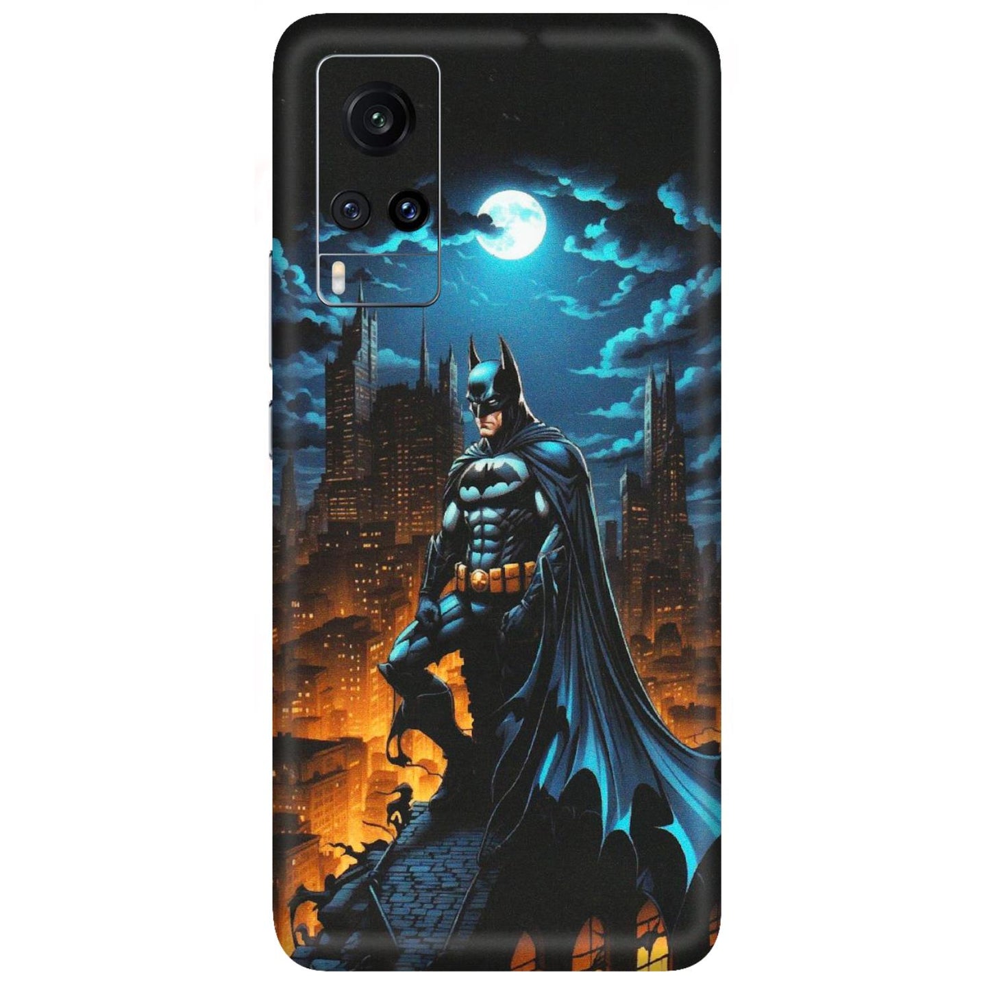 VIVO Z/V/X/T/U/S Series Phone Skins (All Models) - Batman Arkham City - Matte Finish (M-01) Vivo X60