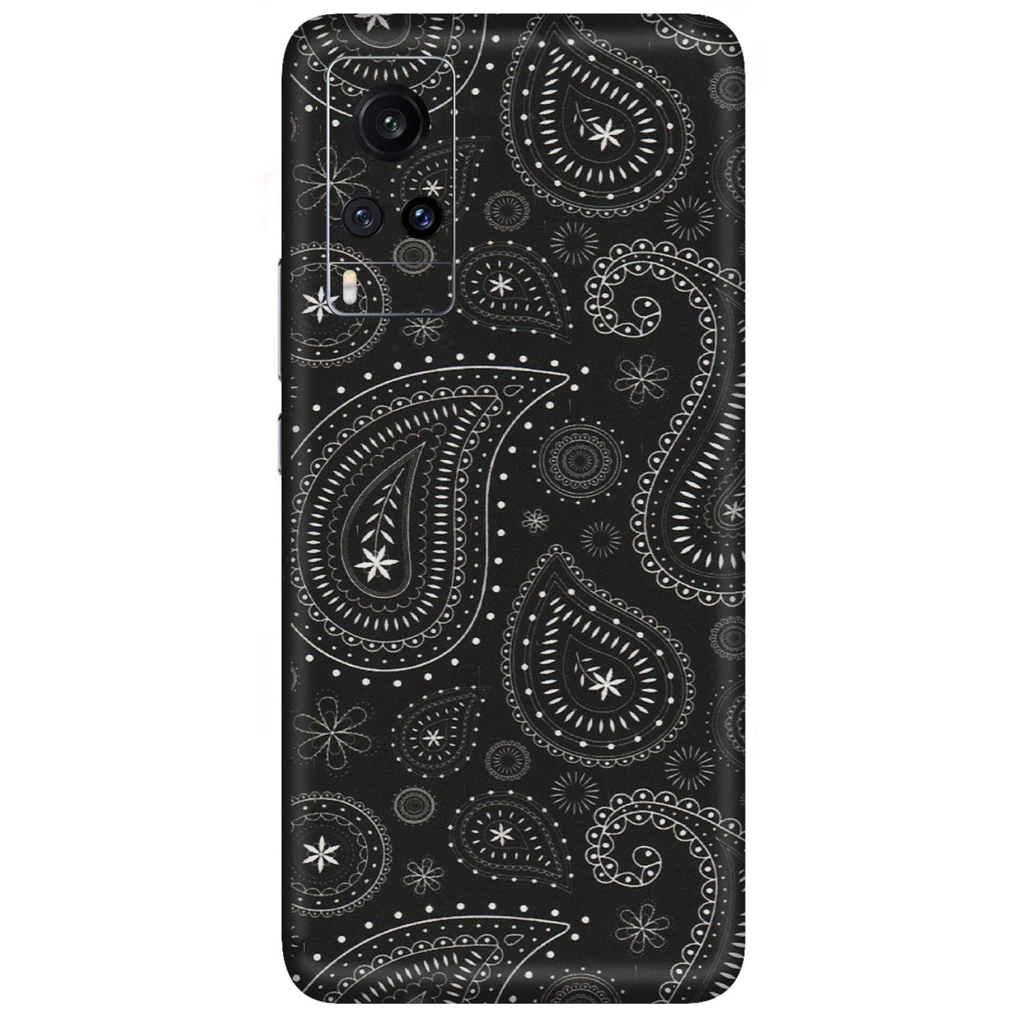 VIVO Z/V/X/T/U/S Series Phone Skins (All Models) - Black Sober Kerry - Matte Finish (M-37) Vivo X60