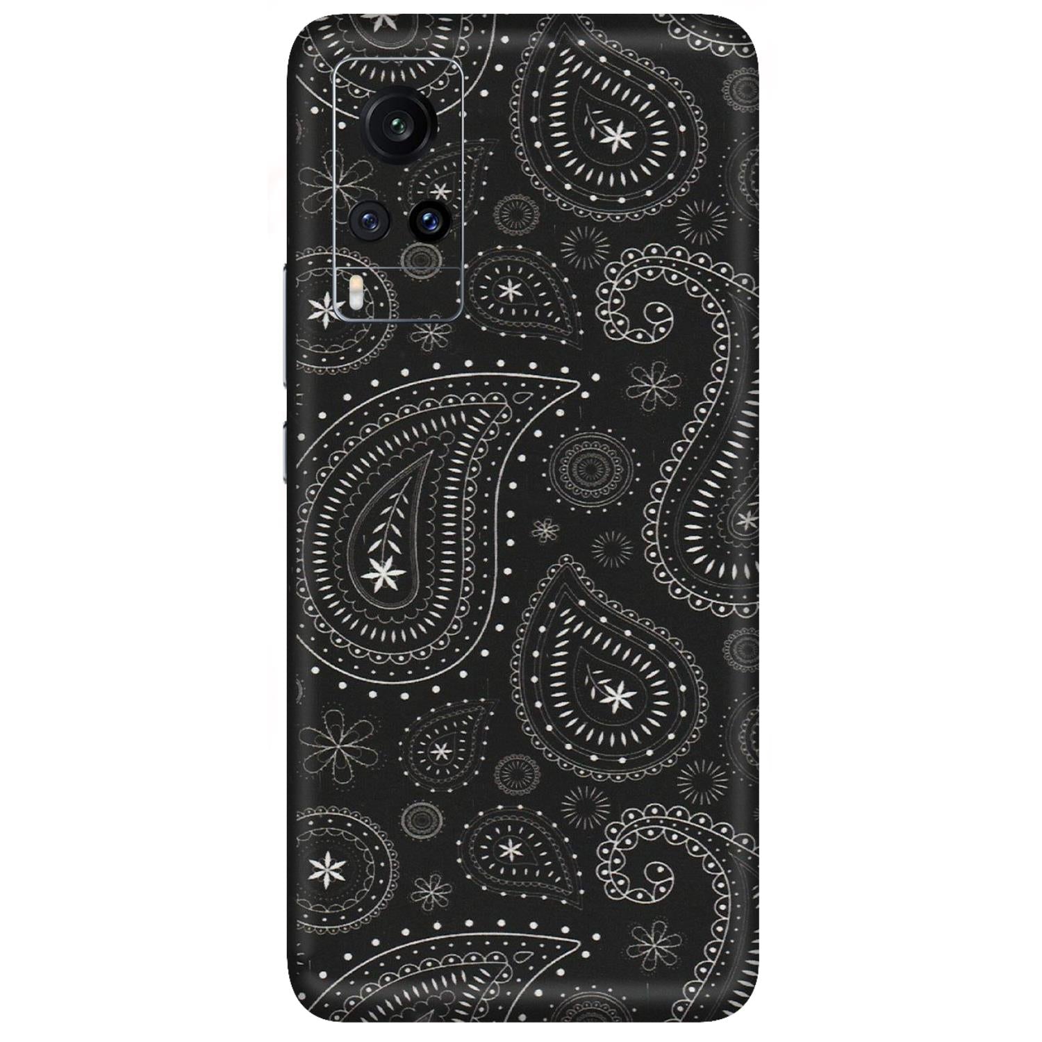 VIVO Z/V/X/T/U/S Series Phone Skins (All Models) - Black Sober Kerry - Matte Finish (M-37) Vivo X60