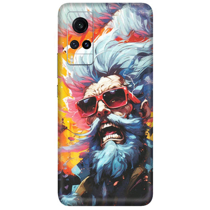 VIVO Z/V/X/T/U/S Series Phone Skins (All Models) - Daddy Cool Character - Matte Finish (M-43) Vivo X60