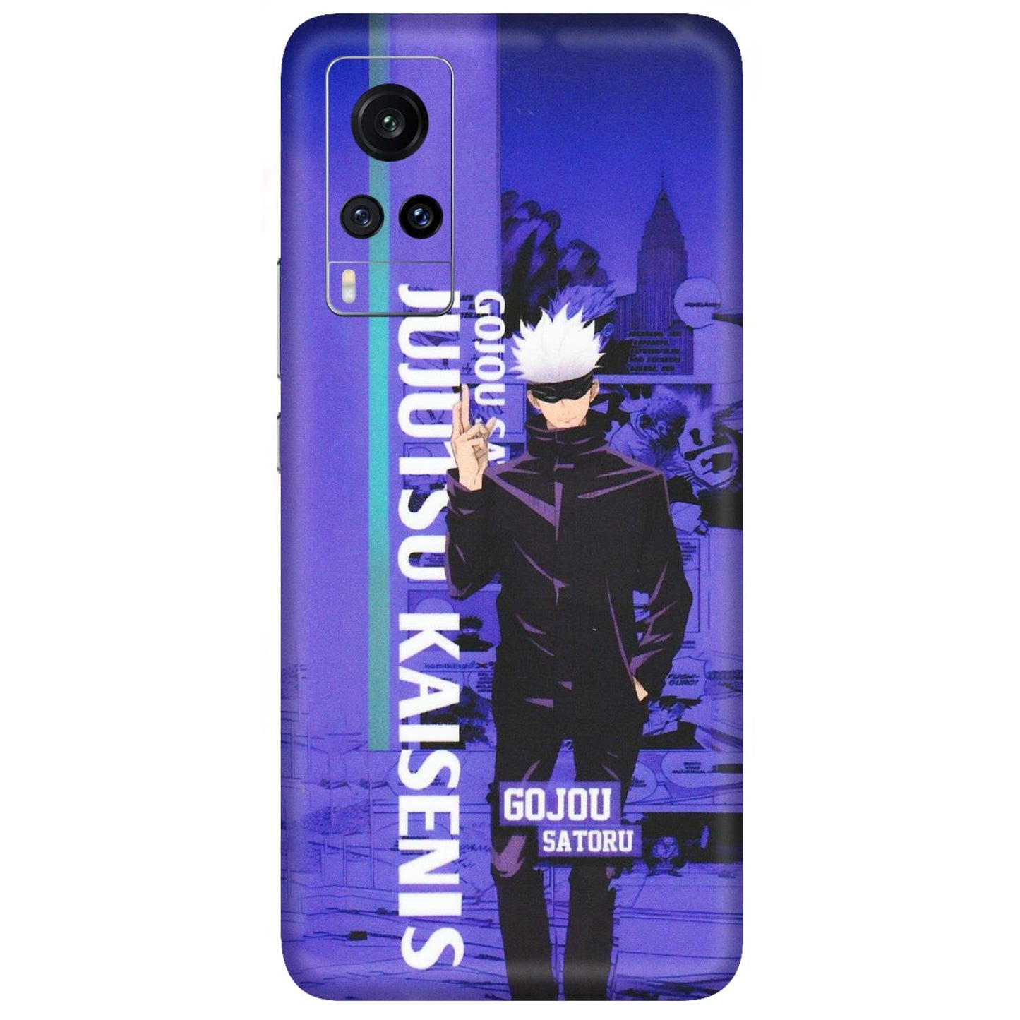 VIVO Z/V/X/T/U/S Series Phone Skins (All Models) - Jujutsu Kaisen Gojo - Matte Finish (M-05) Vivo X60