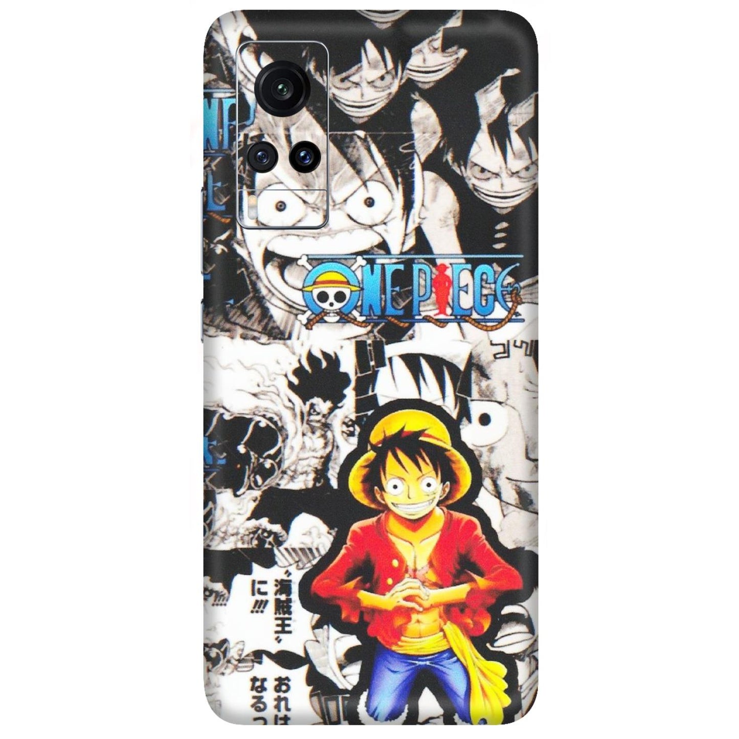 VIVO Z/V/X/T/U/S Series Phone Skins (All Models) - One Piece B&W - Matte Finish (M-63) Vivo X60