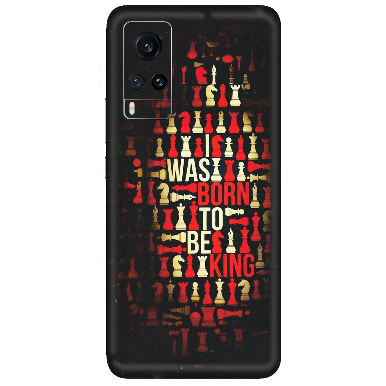 VIVO Z/V/X/T/U/S Series Phone Skins (All Models) - Born To Be King - Matte Finish (M-73) Vivo X60