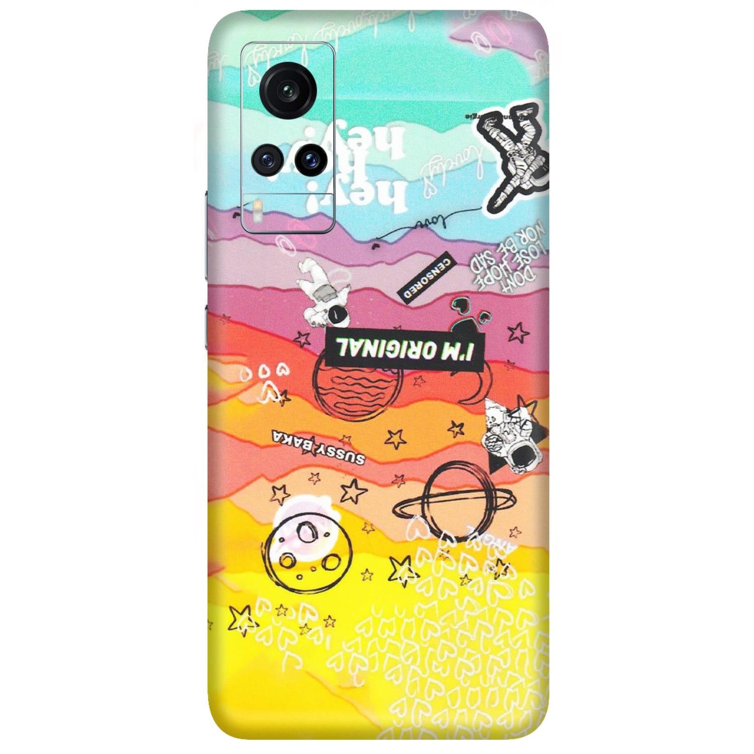 VIVO Z/V/X/T/U/S Series Phone Skins (All Models) - The Original Astronaut - Matte Finish (M-79) Vivo X60