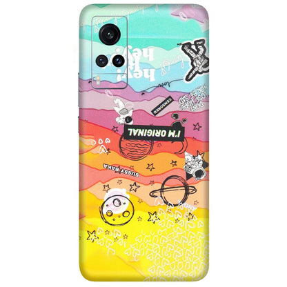 VIVO Z/V/X/T/U/S Series Phone Skins (All Models) - The Original Astronaut - Matte Finish (M-79) Vivo X60