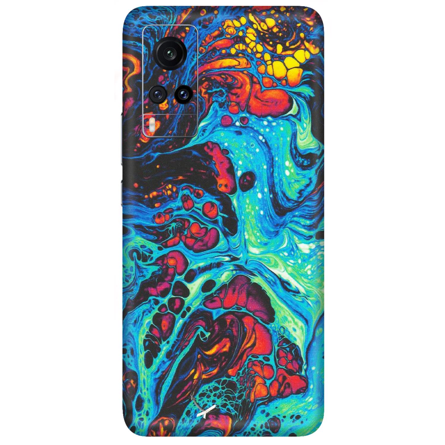 VIVO Z/V/X/T/U/S Series Phone Skins (All Models) - Majestic Galactic Marbel - Matte Finish (M-85) Vivo X60