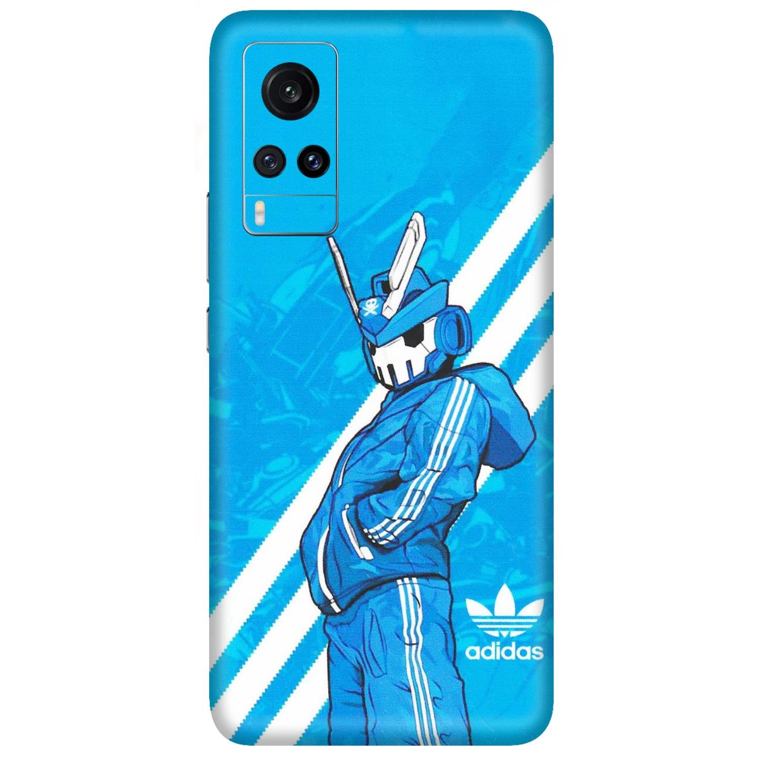 VIVO Z/V/X/T/U/S Series Phone Skins (All Models) - Battle of Adidas - Matte Finish (M-98) Vivo X60