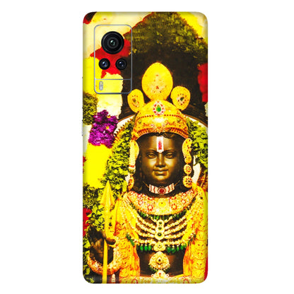 VIVO Z/V/X/T/U/S Series Phone Skins (All Models) - Ram Lalla Ayodhya - 3D Embossed Finish (L-103) Vivo X60 Pro