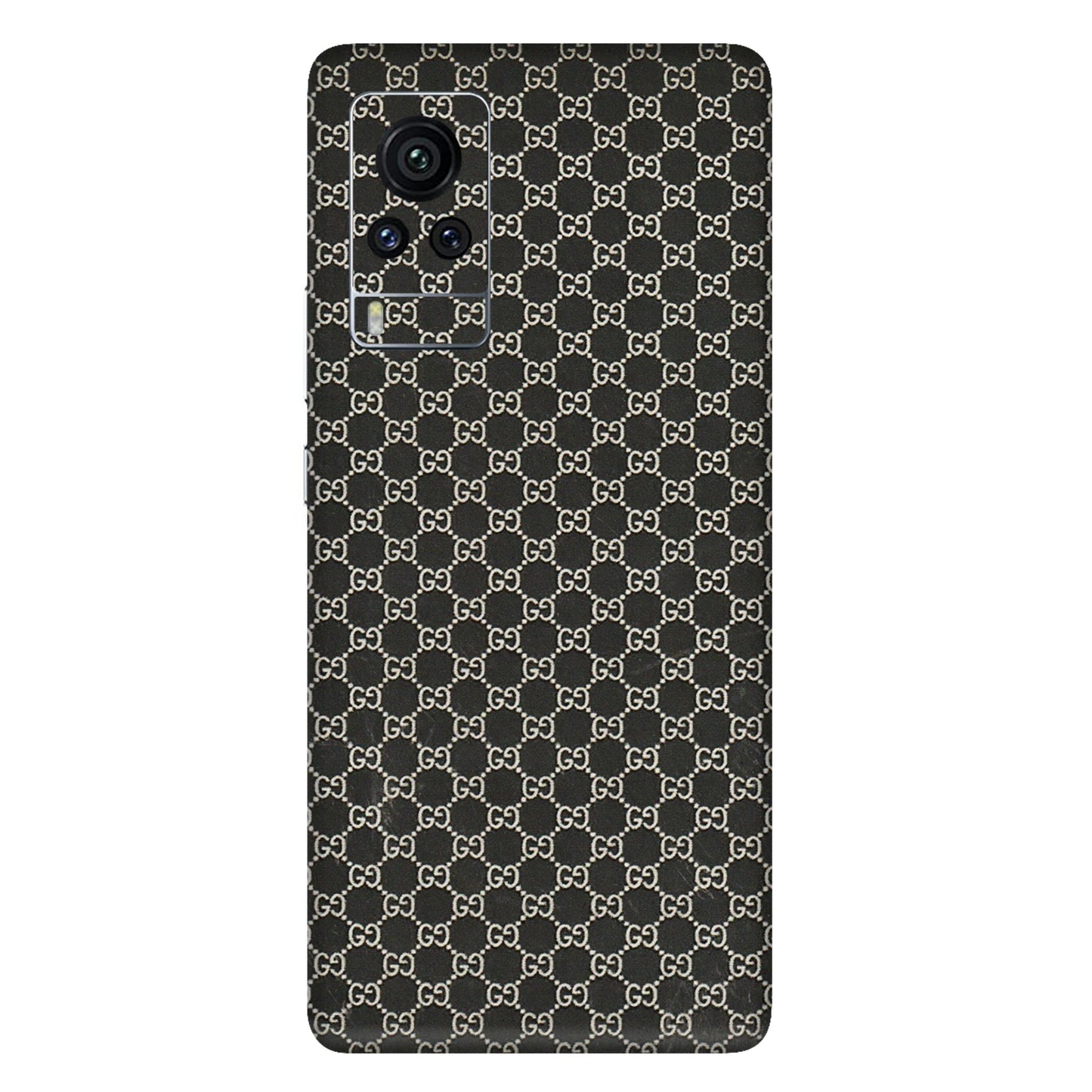 VIVO Z/V/X/T/U/S Series Phone Skins (All Models) - Black G Print - 3D Embossed Finish (L-109) Vivo X60 Pro