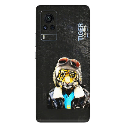 VIVO Z/V/X/T/U/S Series Phone Skins (All Models) - Rider Tiger - 3D Embossed Finish (L-113) Vivo X60 Pro