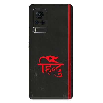 VIVO Z/V/X/T/U/S Series Phone Skins (All Models) - Hindu Black - 3D Embossed Finish (L-153) Vivo X60 Pro