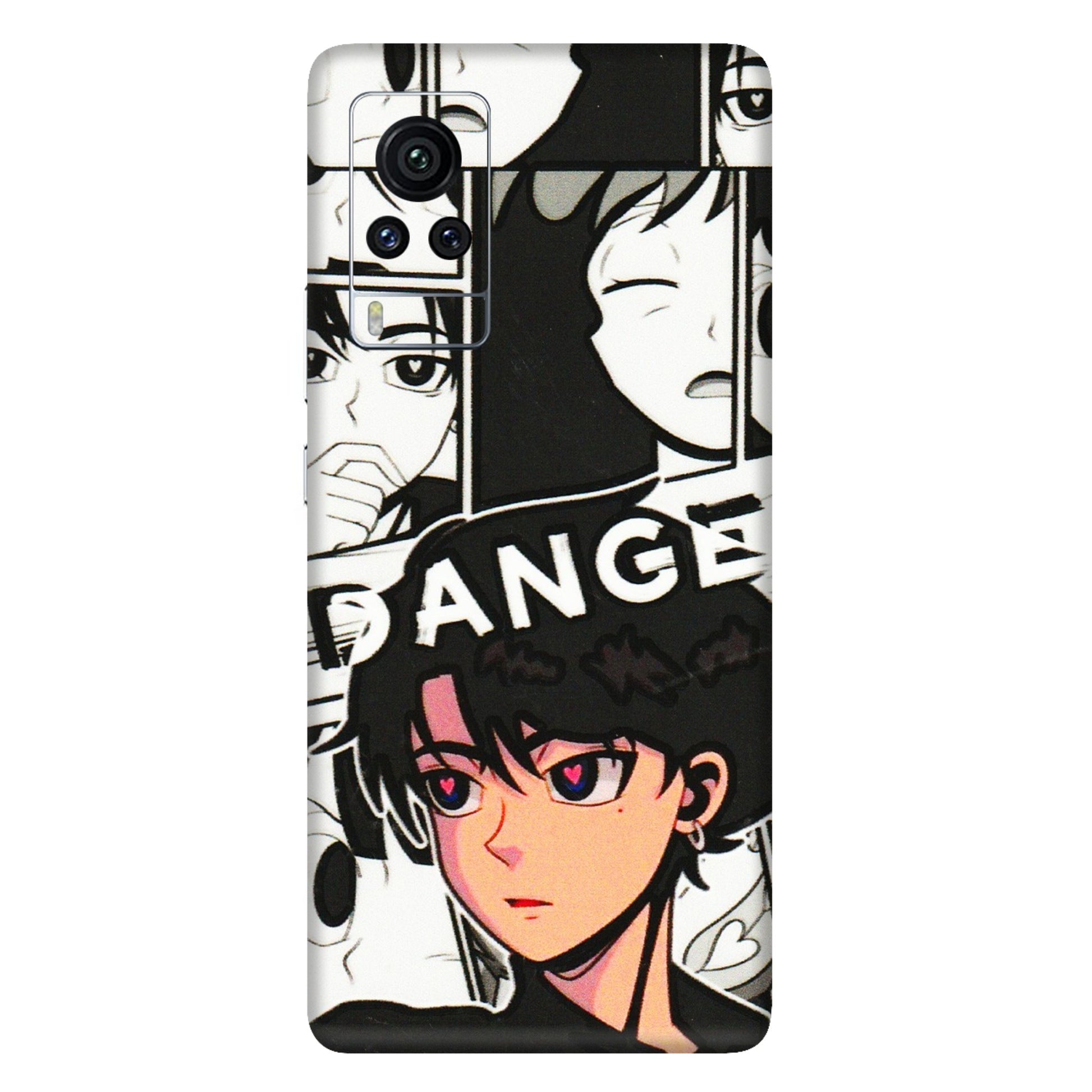 VIVO Z/V/X/T/U/S Series Phone Skins (All Models) - Danger Anime - 3D Embossed Finish (L-155) Vivo X60 Pro