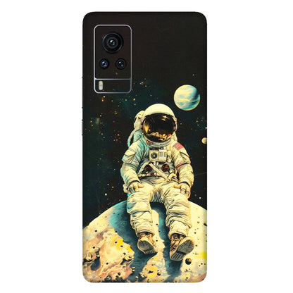 VIVO Z/V/X/T/U/S Series Phone Skins (All Models) - Astronaut in Space - 3D Embossed Finish (L-16) Vivo X60 Pro
