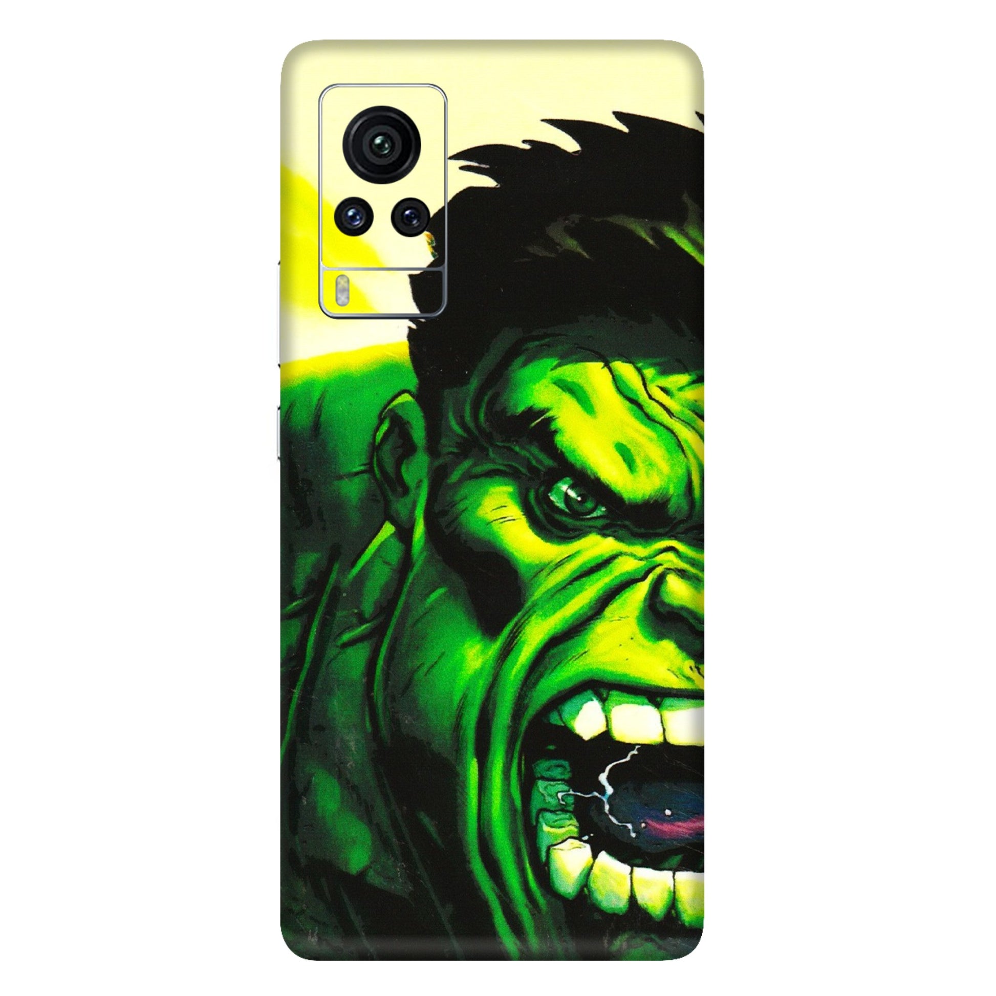 VIVO Z/V/X/T/U/S Series Phone Skins (All Models) - Hulk - 3D Embossed Finish (L-180) Vivo X60 Pro