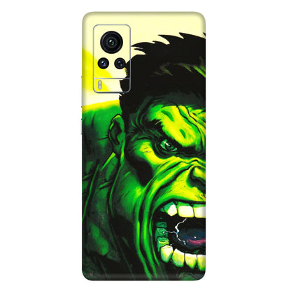 VIVO Z/V/X/T/U/S Series Phone Skins (All Models) - Hulk - 3D Embossed Finish (L-180) Vivo X60 Pro