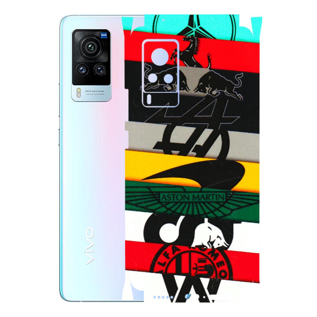 VIVO Z/V/X/T/U/S Series Phone Skins (All Models) - Multi Designer Brands - 3D Embossed Finish (L-187) Vivo X60 Pro