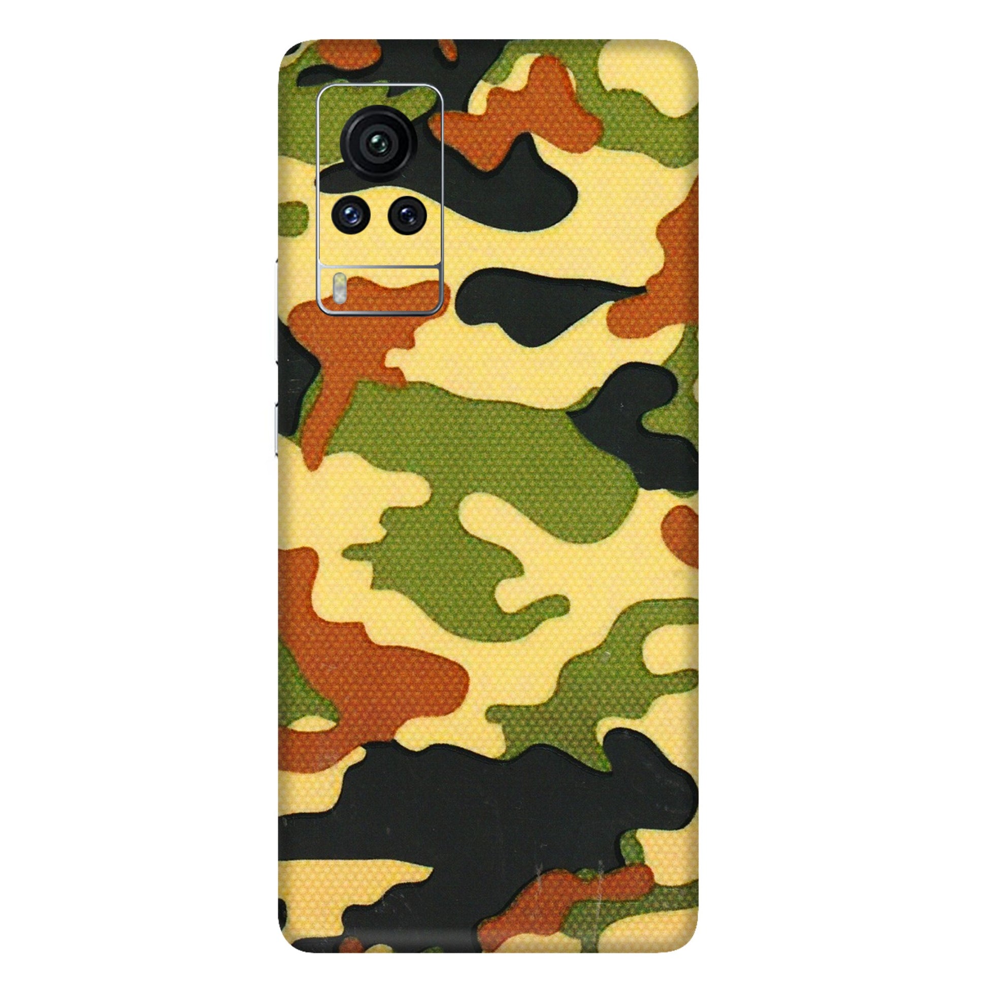 VIVO Z/V/X/T/U/S Series Phone Skins (All Models) - Indian Military - 3D Embossed Finish (L-234) Vivo X60 Pro