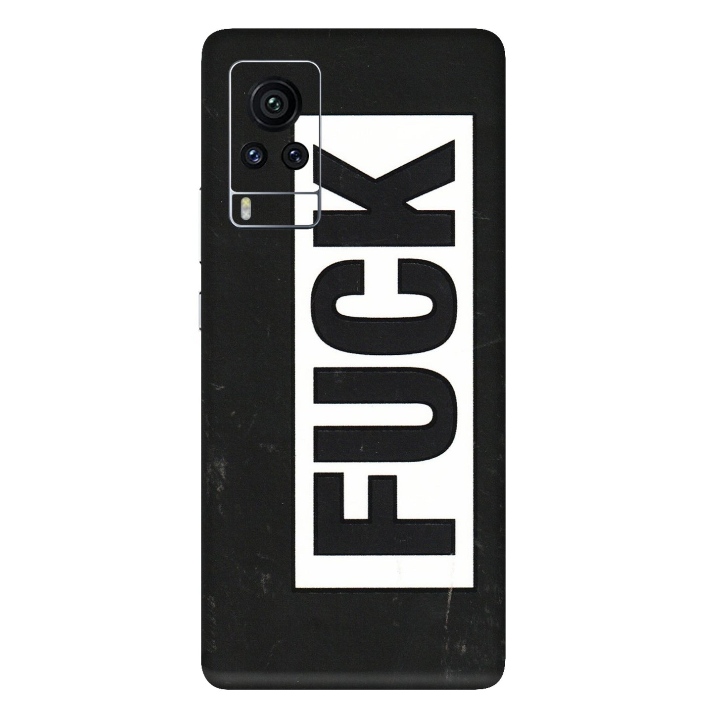 VIVO Z/V/X/T/U/S Series Phone Skins (All Models) - The F Word - 3D Embossed Finish (L-255) Vivo X60 Pro