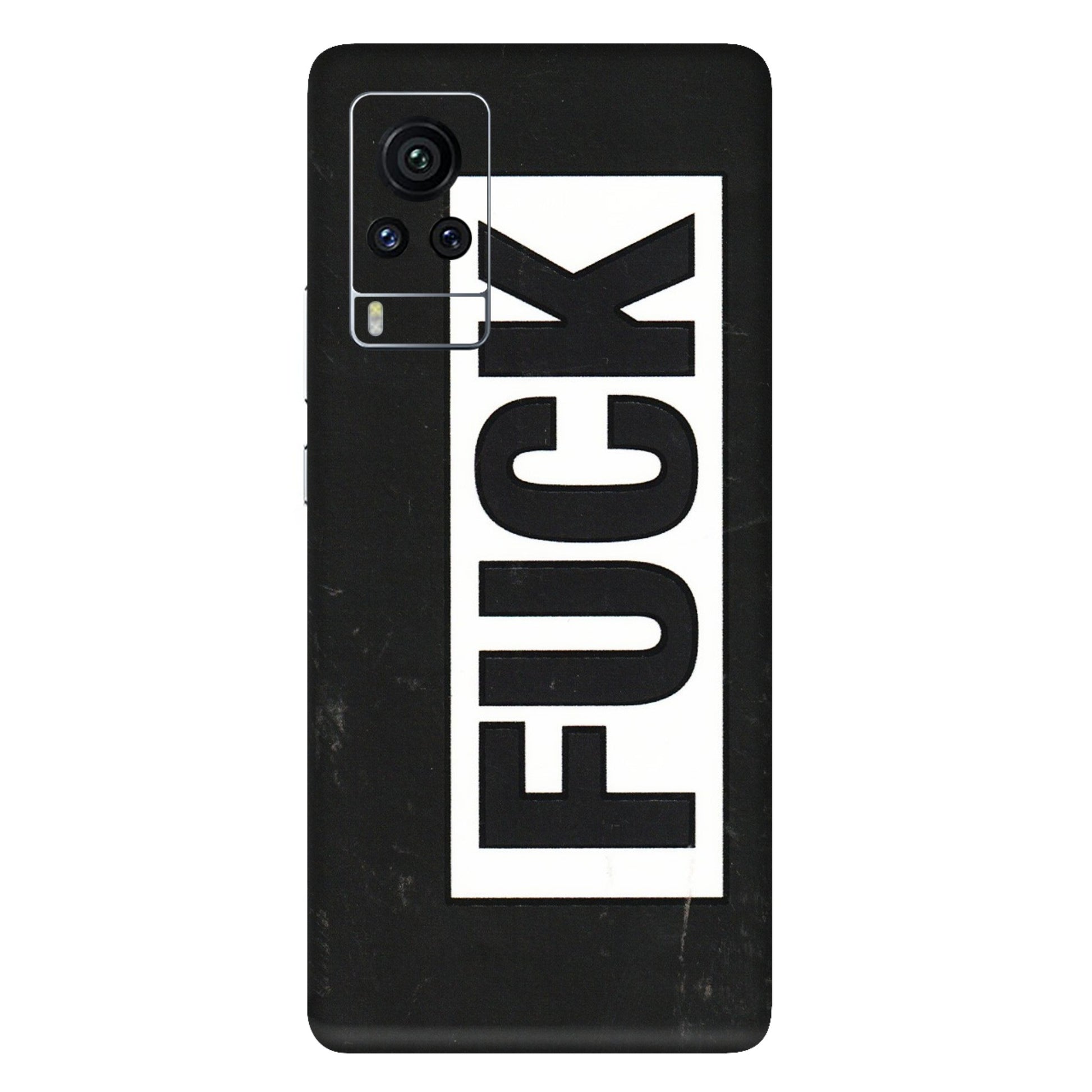 VIVO Z/V/X/T/U/S Series Phone Skins (All Models) - The F Word - 3D Embossed Finish (L-255) Vivo X60 Pro