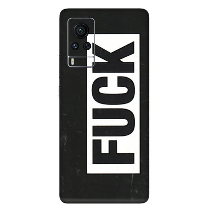 VIVO Z/V/X/T/U/S Series Phone Skins (All Models) - The F Word - 3D Embossed Finish (L-255) Vivo X60 Pro