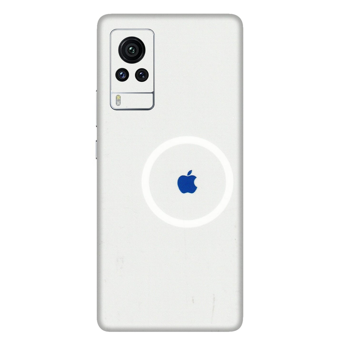 VIVO Z/V/X/T/U/S Series Phone Skins (All Models) - iPhone Magsafe Logo - 3D Embossed Finish (L-320) Vivo X60 Pro