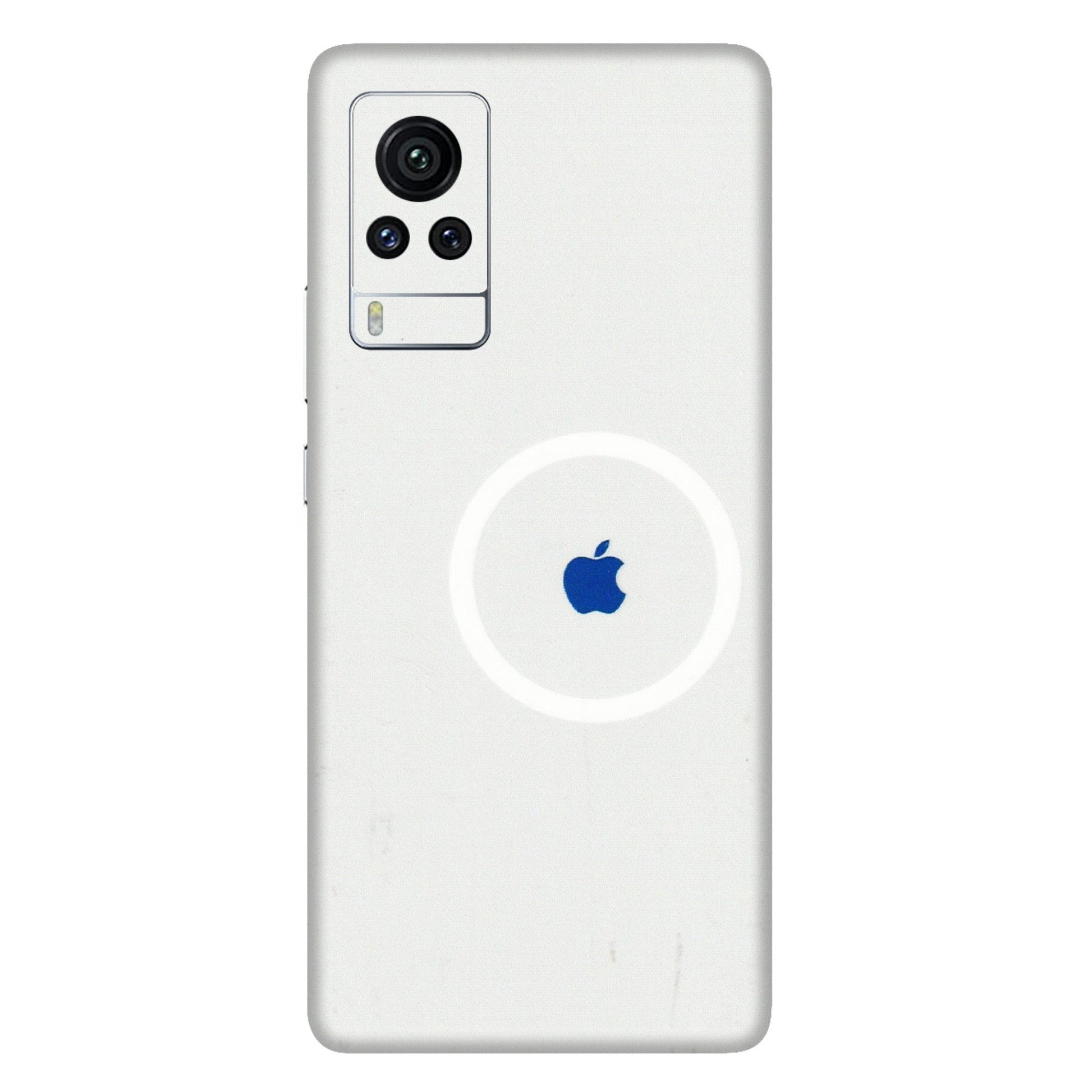 VIVO Z/V/X/T/U/S Series Phone Skins (All Models) - iPhone Magsafe Logo - 3D Embossed Finish (L-320) Vivo X60 Pro