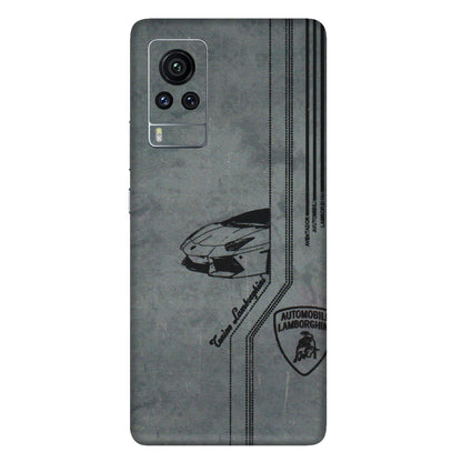 VIVO Z/V/X/T/U/S Series Phone Skins (All Models) - New Lamborgini Aventador - 3D Embossed Finish (L-321) Vivo X60 Pro
