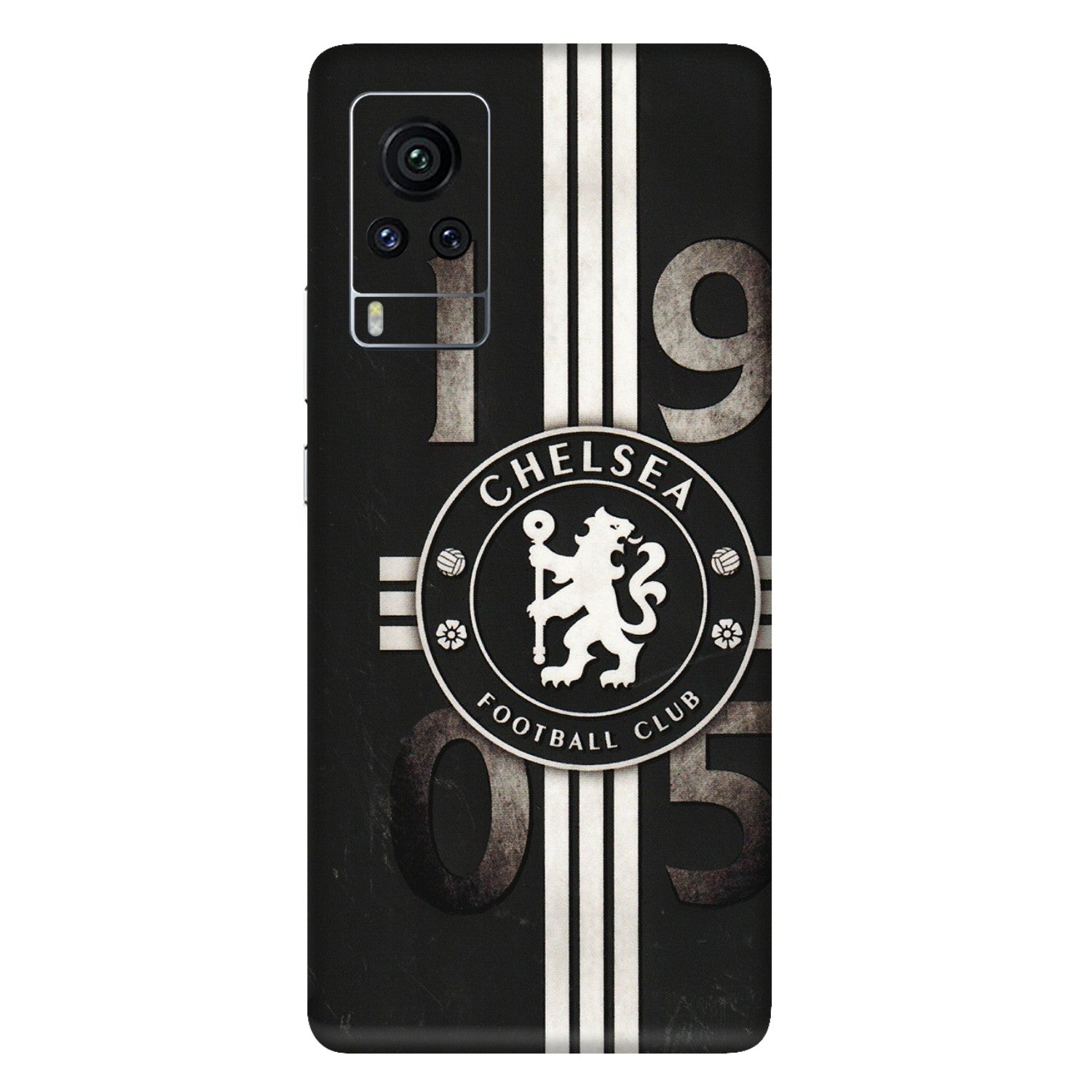 VIVO Z/V/X/T/U/S Series Phone Skins (All Models) - Chelsea Fan Club - 3D Embossed Finish (L-36) Vivo X60 Pro
