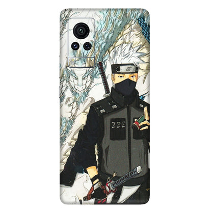 VIVO Z/V/X/T/U/S Series Phone Skins (All Models) - Kakashi Hatake Naruto Anime - 3D Embossed Finish (L-46) Vivo X60 Pro