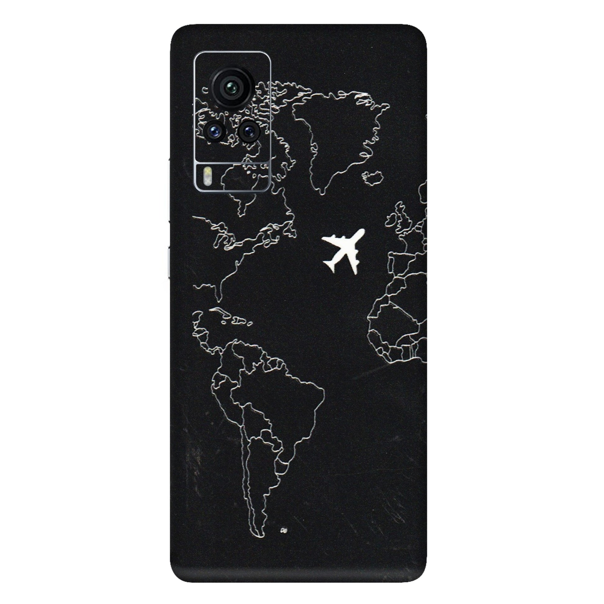 VIVO Z/V/X/T/U/S Series Phone Skins (All Models) - Never Ending Travel - 3D Embossed Finish (L-79) Vivo X60 Pro