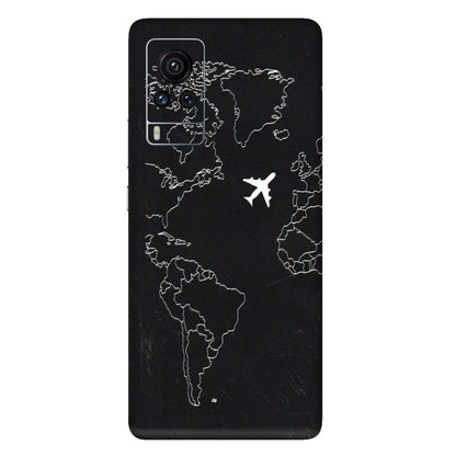 VIVO Z/V/X/T/U/S Series Phone Skins (All Models) - Never Ending Travel - 3D Embossed Finish (L-79) Vivo X60 Pro