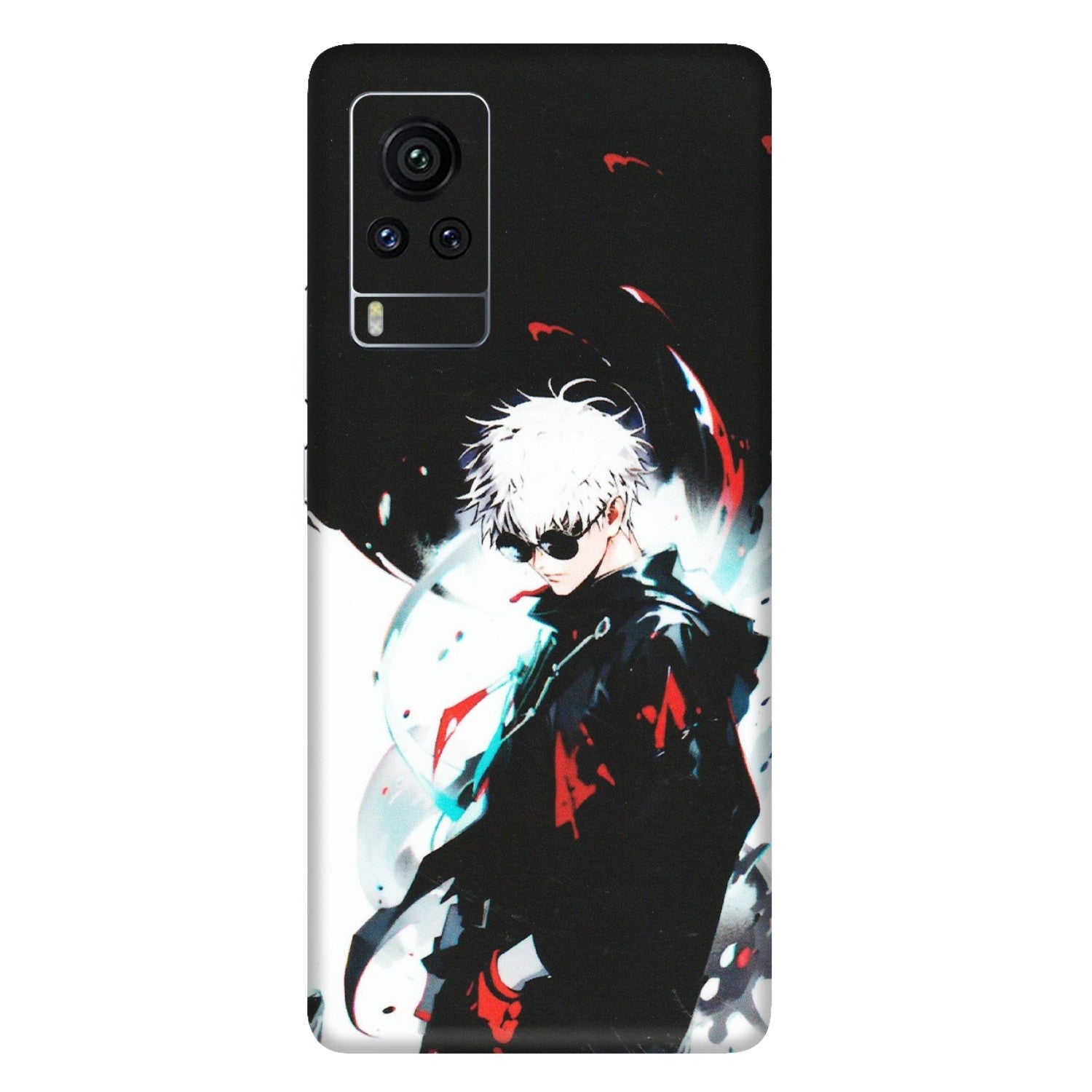 VIVO Z/V/X/T/U/S Series Phone Skins (All Models) - Gojo Powerful Charater Kaisen Anime - Matte Finish (M-144) Vivo X60 Pro