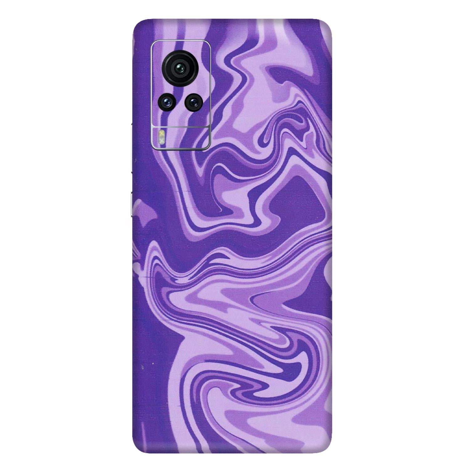 VIVO Z/V/X/T/U/S Series Phone Skins (All Models) - Hazy Purple Nights - Matte Finish (M-14) Vivo X60 Pro